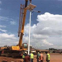 Latarnia uliczna wykorzystująca energię słoneczną